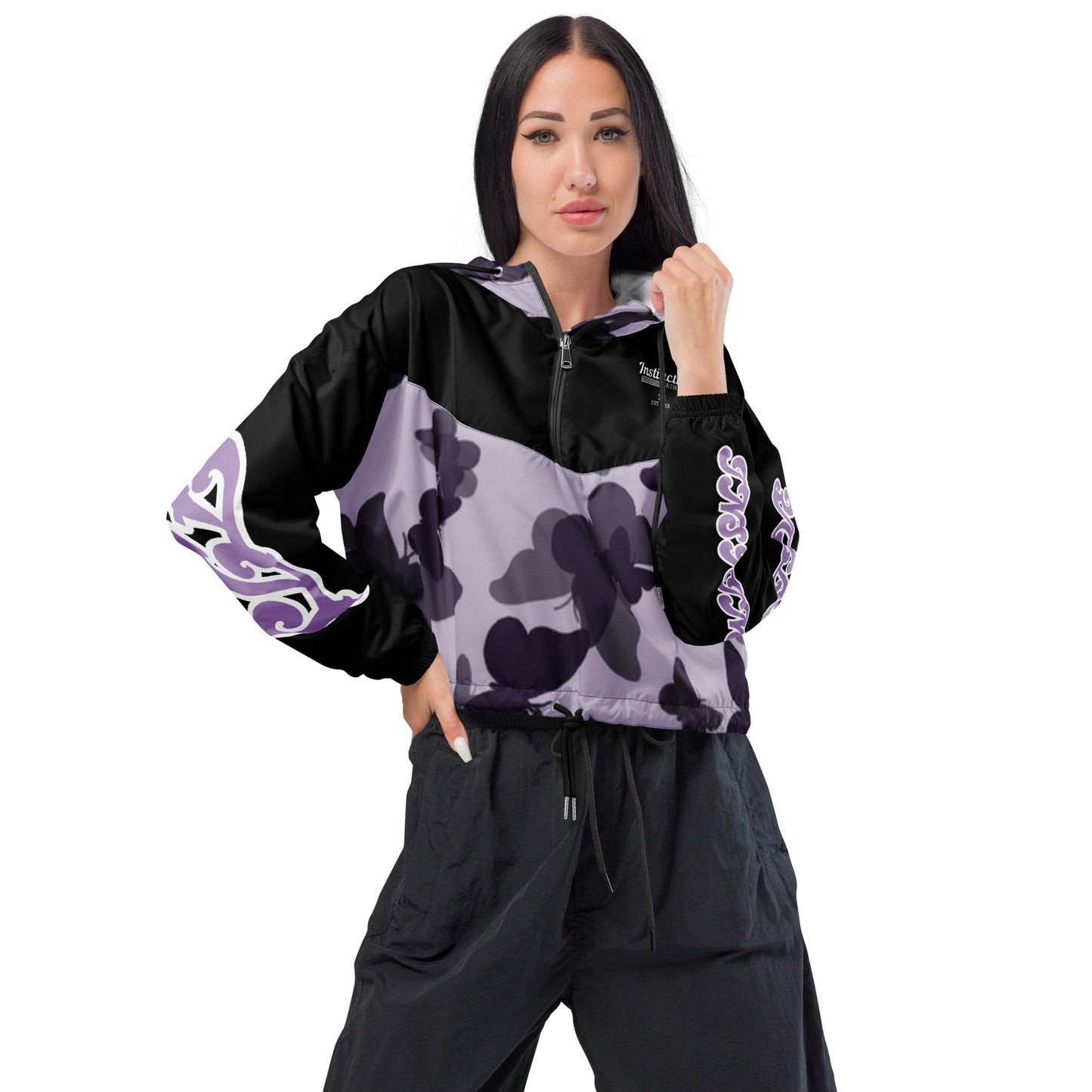 Instinctive Athletics Women’s Cropped Windbreaker