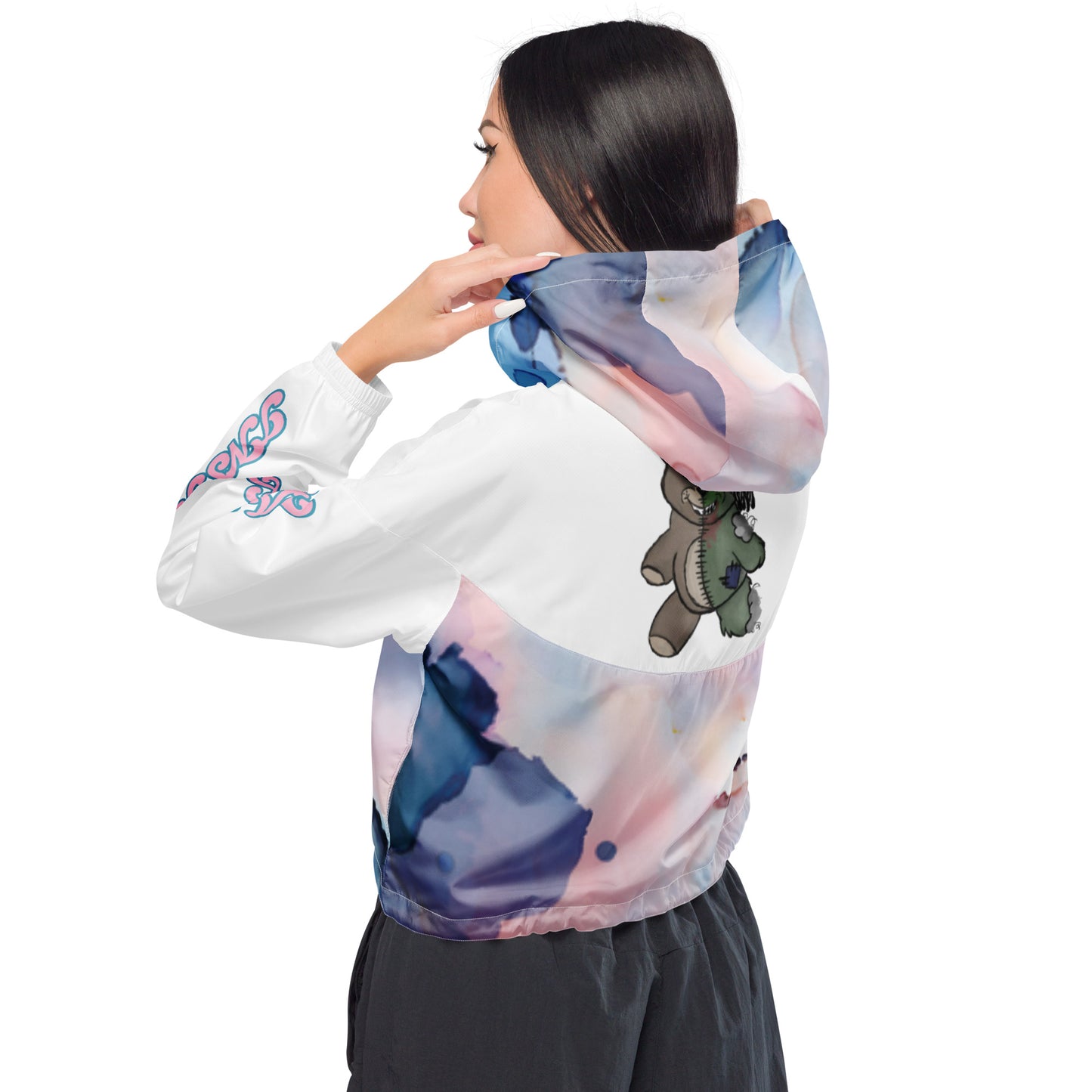 Instinctive Athletics Women’s cropped windbreaker