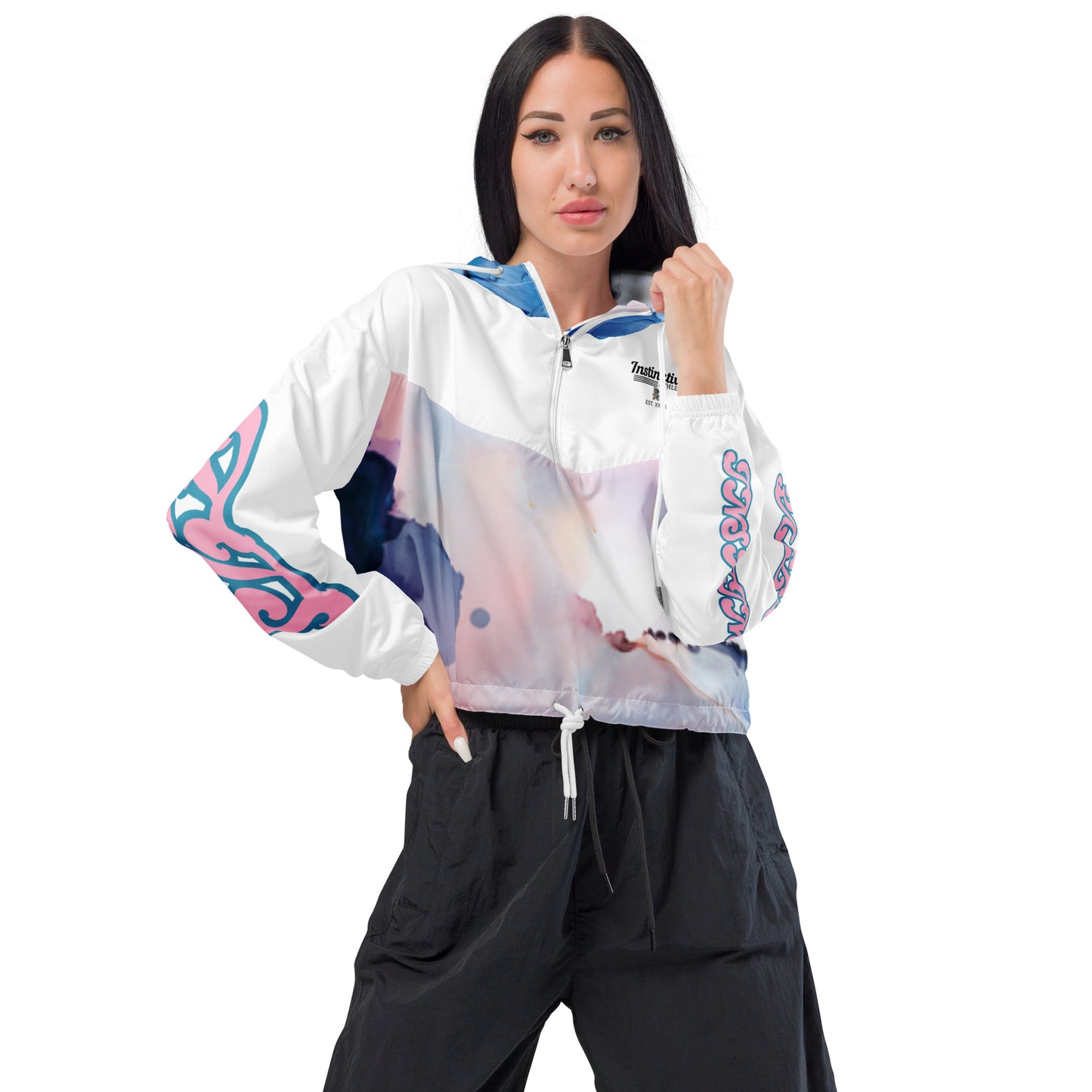 Instinctive Athletics Women’s cropped windbreaker